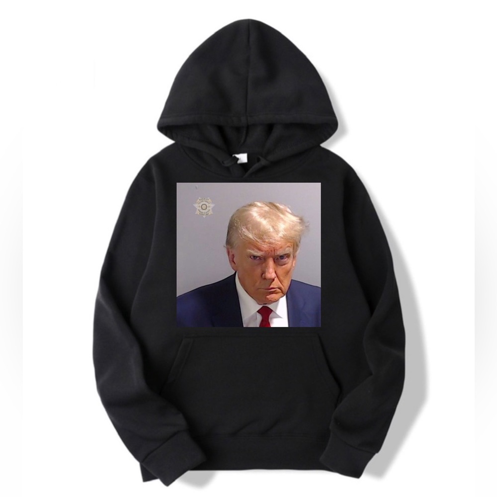 Donald Trump's Mugshot Hoodie Unisex